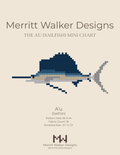 Aʻu (Sailfish) — Digital Pattern