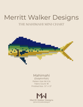 Mahimahi (Dolphinfish) — Digital Pattern