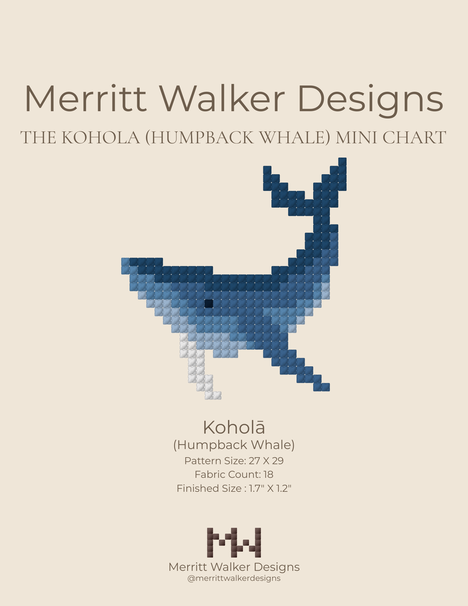 Koholā (Humpback Whale) — Digital Pattern