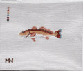 Red Drum Mini Needlepoint Canvas