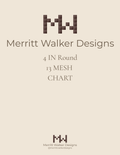 4" Round Template — 13 Mesh