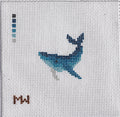 Koholā (Humpback Whale) Mini Needlepoint Canvas